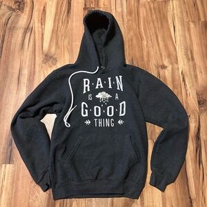 Luke Bryan Rain Is a Good Thing Country Music Hoodie American Apparel Size S